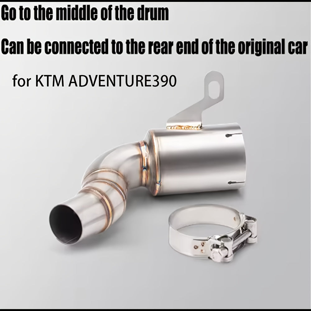 KTM DUKE/RC exhaust pipe mid section high flow 125/390 2020 2021 2022 2023