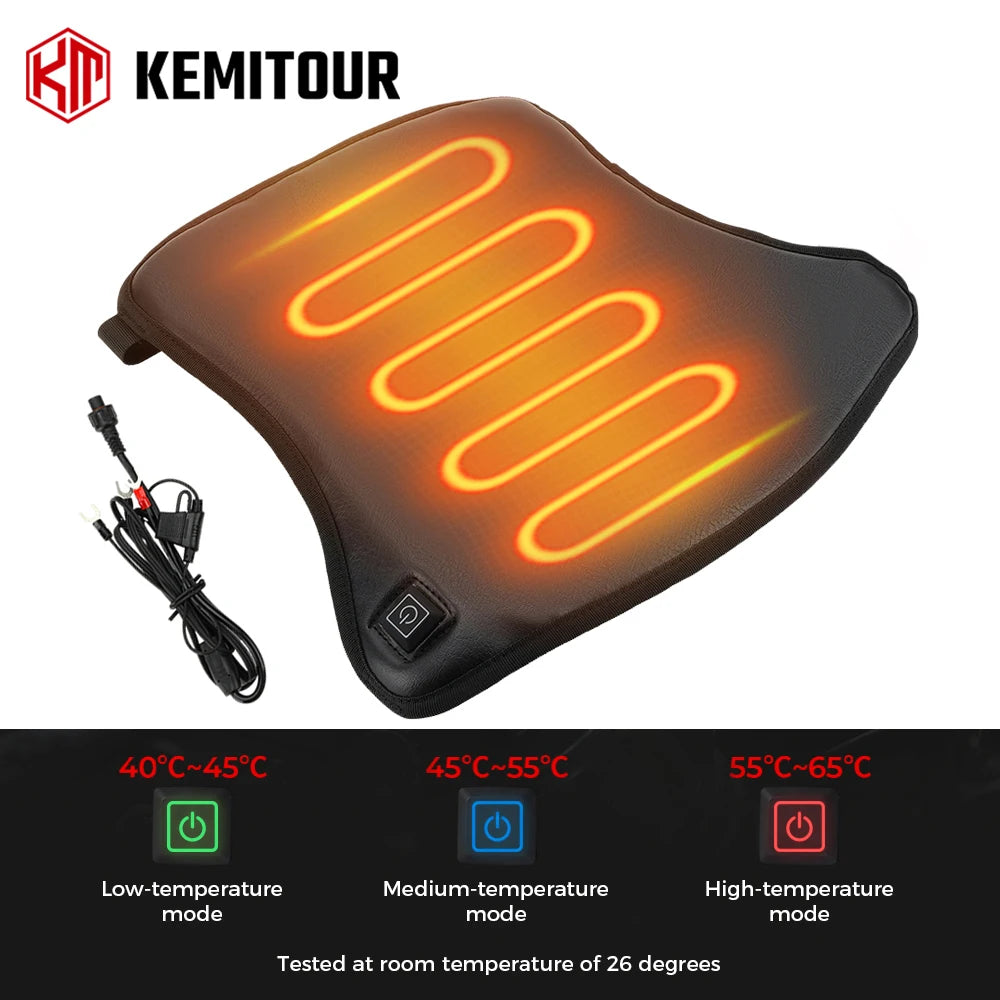 12V Heated Seat Cover motorbike