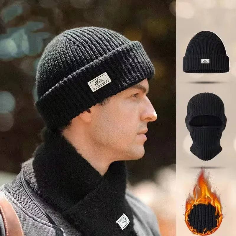 2 in1 Beanie Hats balaclava