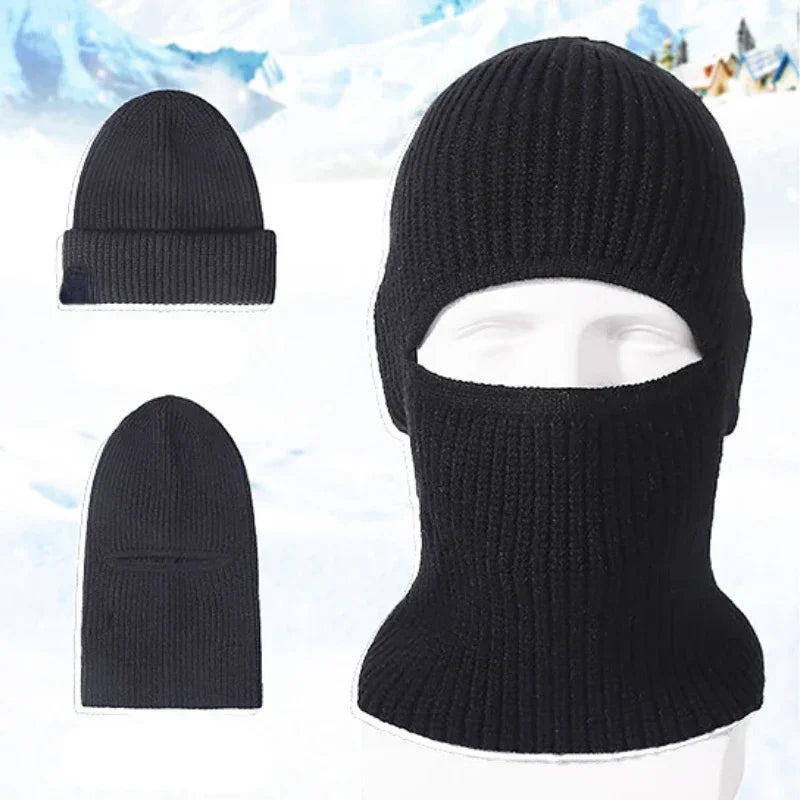 2 in1 Beanie Hats balaclava