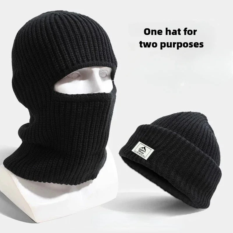 2 in1 Beanie Hats balaclava