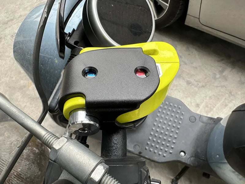 Motorcycle Alarm disk lock