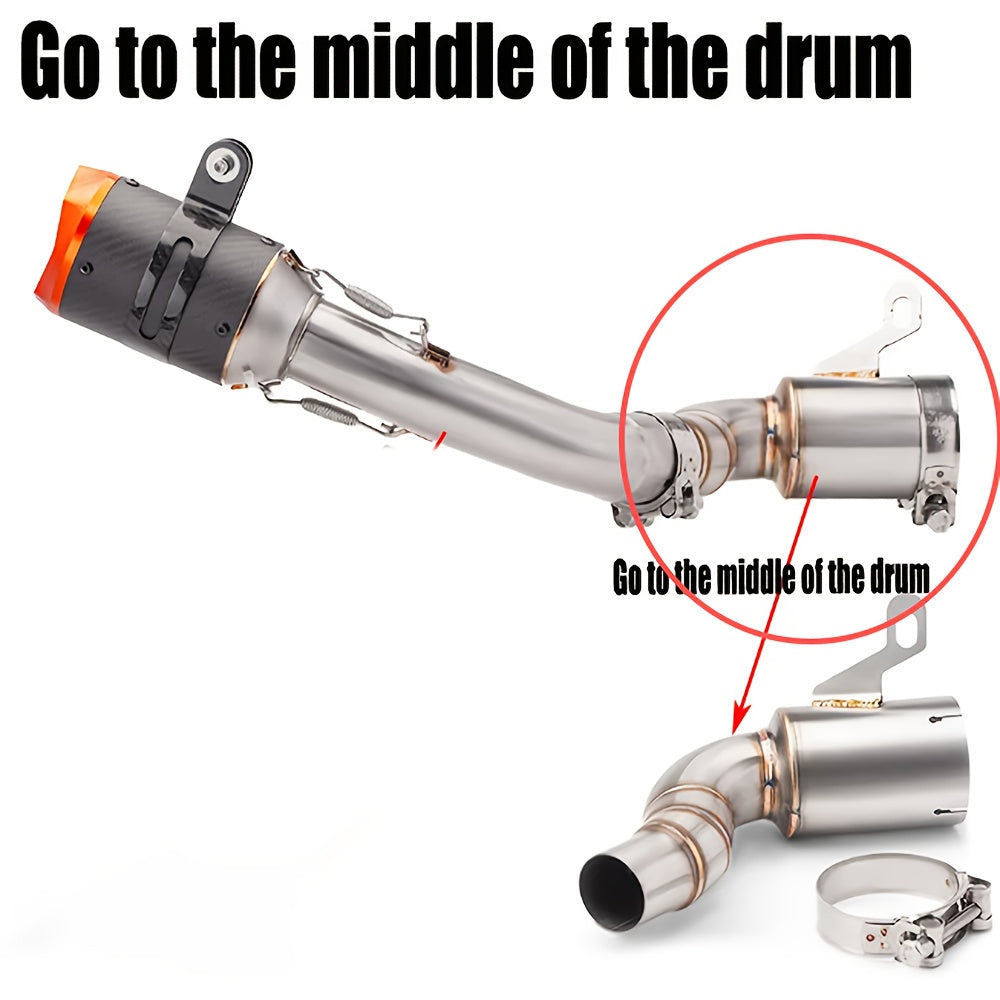 KTM DUKE/RC exhaust pipe mid section high flow 125/390 2020 2021 2022 2023