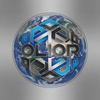 OLIOR Logo - Monochrome Text with Earth
